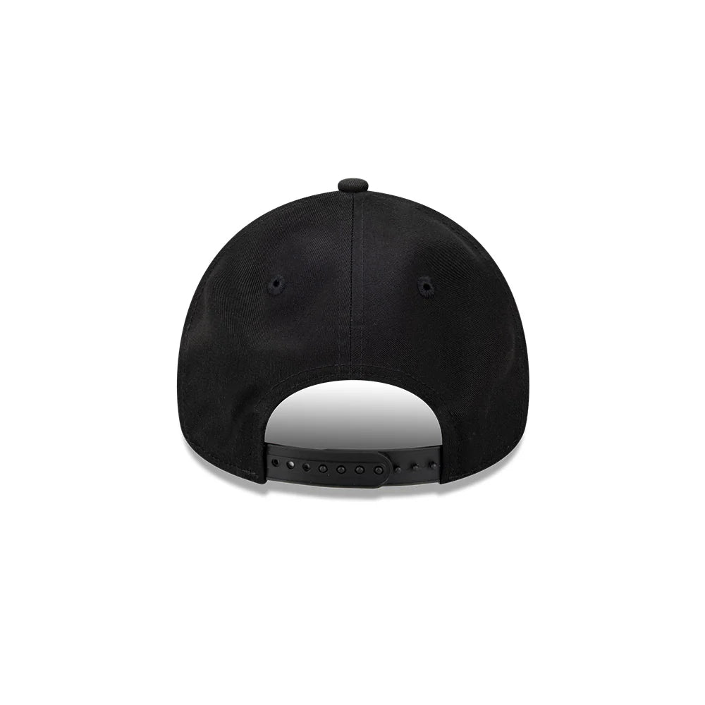 Chicago Bulls Hat - Black 9Forty A-Frame NBA Snapback Cap - New Era